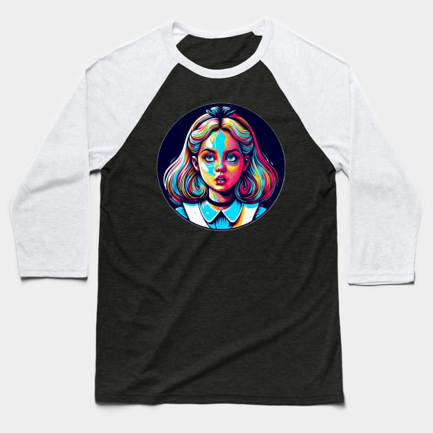 trippy alice Baseball T-Shirt by Anthony88